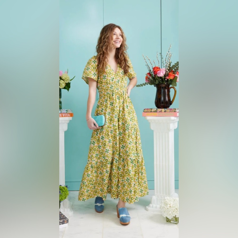 NWT Brooks Ave. Poppy Maxi Dress